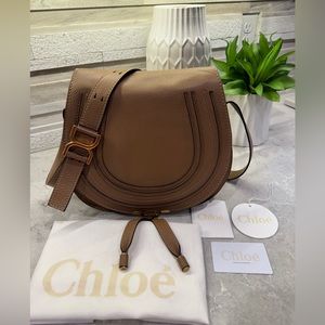 Chloé Medium Marcie Leather Crossbody Bag